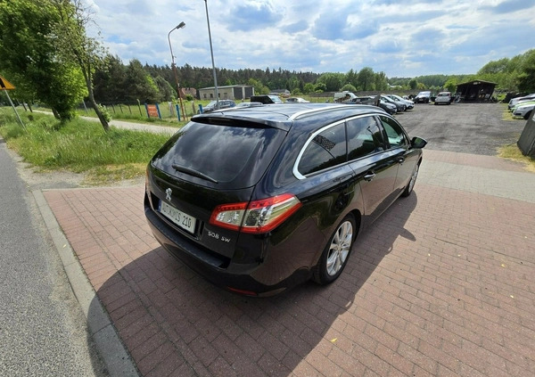 Peugeot 508 cena 28900 przebieg: 289000, rok produkcji 2011 z Nowogrodziec małe 407